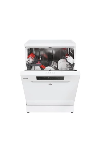 Hoover Hf 3E53E0W-17 5 Programlı Bulaşık Makinesi - Resim 3