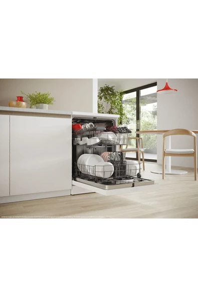 Hoover Hf 3E53E0W-17 5 Programlı Bulaşık Makinesi - Resim 8