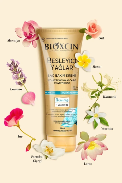 BİOXCİN BESLEYİCİ YAĞLAR SAÇ BAKIM KREMİ 250 ML ürün görseli 1