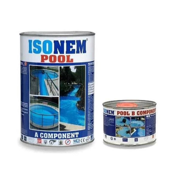 Isonem Pool Havuz Boyası 4,5 Kg Mavi (A+B Komponent) ürün görseli 1