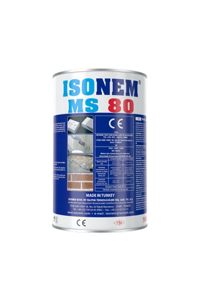 Isonem MS 80 Doğaltaş Koruyucu Emprenye 3,5 lt Şeffaf ürün görseli 1