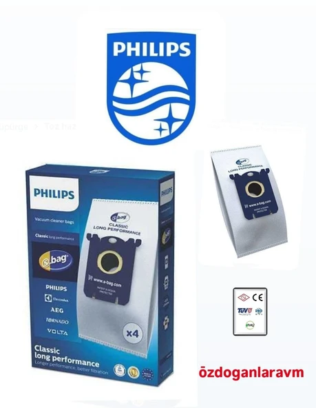 PHILIPS FC 8781 ve FC 8785/09 Süpürgesi Toz Torbası ürün görseli 1