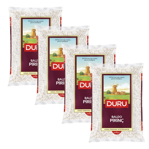 Duru Baldo Pirinç 2000 gr x 4 Adet ürün görseli 1