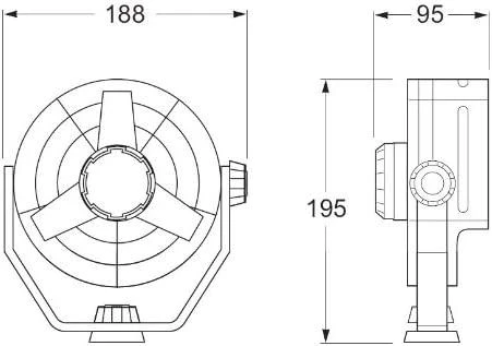 Hella Marine Turbo Vantilatör 12v - Resim 2