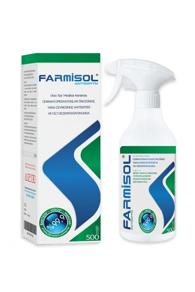 Farmisol Antiseptik 500 ml - Dezenfektan ürün görseli 1