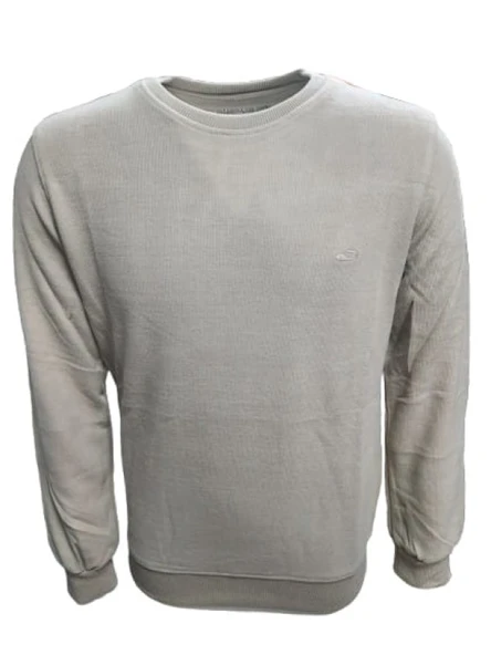 Rey Polo R02706 Erkek Basic Selanik Sıfır Yaka Sweatshirt - Resim 3