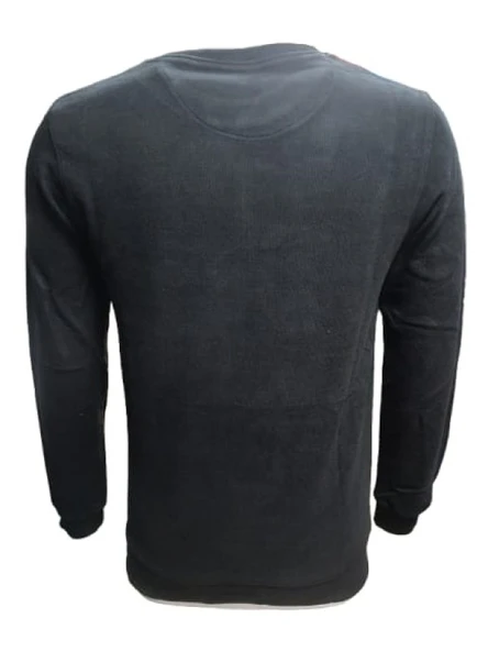 Rey Polo R02706 Erkek Basic Selanik Sıfır Yaka Sweatshirt - Resim 6