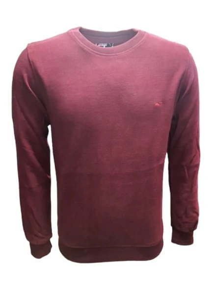 Rey Polo R02706 Erkek Basic Selanik Sıfır Yaka Sweatshirt - Resim 7