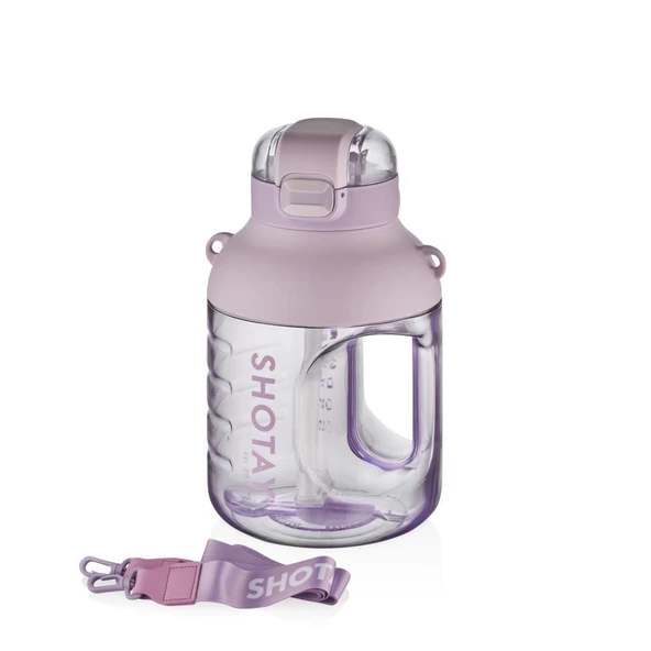 Shotay Chubby Su Matarası Tritan Mor1600Ml ürün görseli 1