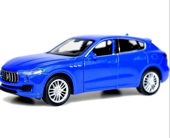 Çek Bırak Metal Araba 1/32 - Mavi ürün görseli 1