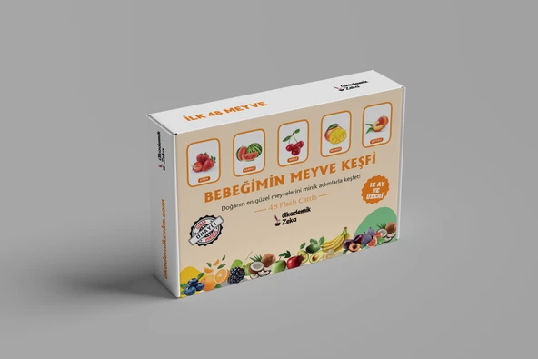 Akademik Zeka Bebeğimin Meyve Keşfi ürün görseli 1