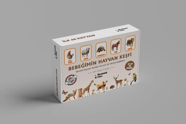 Akademik Zeka Bebeğimin Hayvan keşfi ürün görseli 1