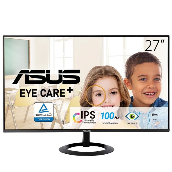 Asus VZ27EHF 27" 1 Ms 100 Hz Full HD IPS Oyuncu Monitor ürün görseli 1