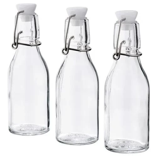 SUMUHOME KORKEN CAM SU ŞİŞESİ YAĞDANLIK SÜRAHİ 15 CL 3 ADET ürün görseli 1