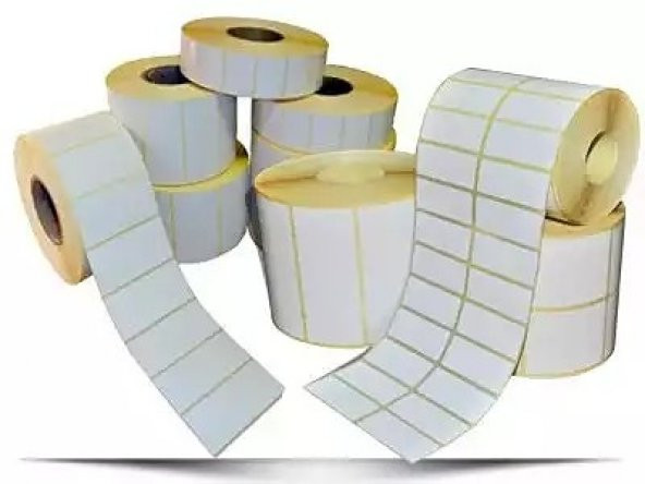 60X100 BARKOD ETİKETİ 500 SARIM - Resim 3