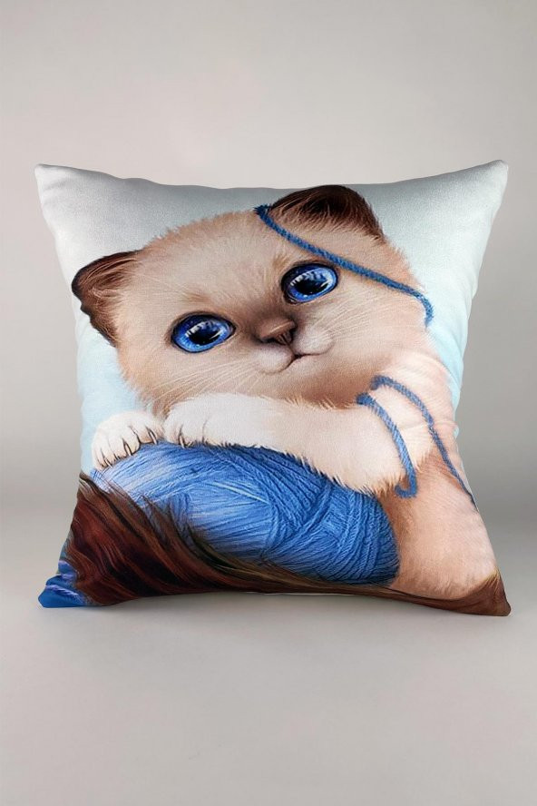 Kedi Kırlent Kılıfı-39 ürün görseli 1