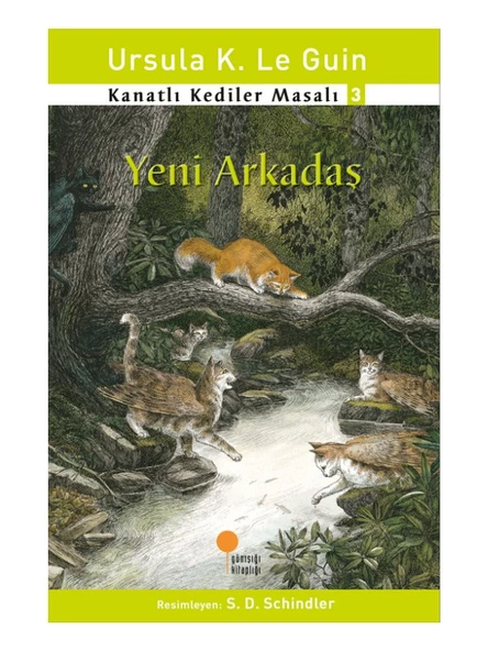 Kanatlı Kediler Masalı 3 - Yeni Arkadaş - Ursula K. Le Guin ürün görseli 1