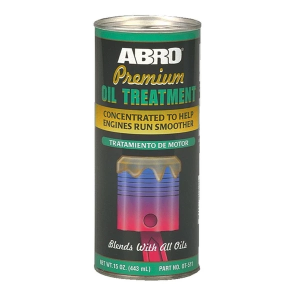 ABRO PREMIUM YENİ NESİL ARAÇ YAĞ KATKISI  443ML - OT511 ürün görseli 1