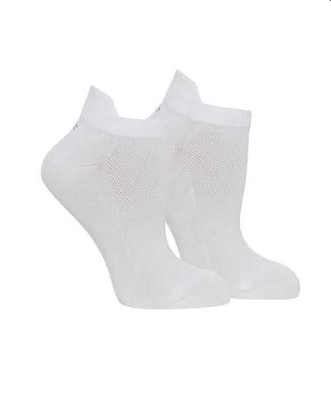 Thermoform Bambu 3'lü Unisex Patik Çorap Beyaz - Resim 2
