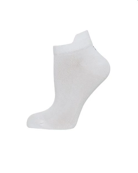 Thermoform Bambu 3'lü Unisex Patik Çorap Beyaz - Resim 5