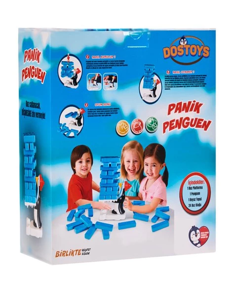 Dostoys Panik Penguen Kutu Oyunu - Resim 2
