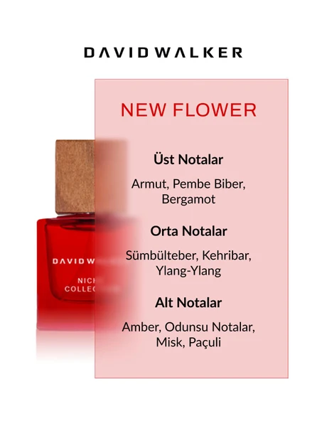 David Walker Niche NEW FLOWER 50ML Parfüm ürün görseli 1
