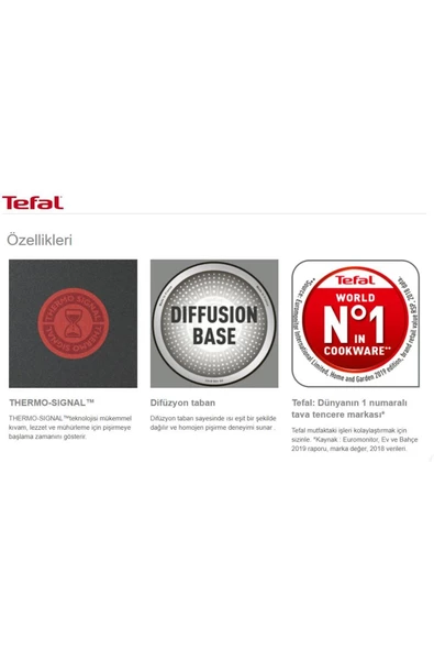 Tefal Simplicity Tava 32 Cm - Resim 3