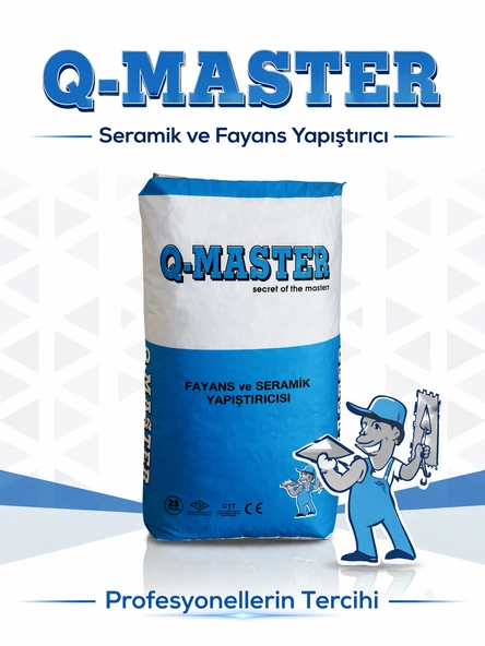 Q-master Seramik Ve Fayans Yapıştırıcısı ürün görseli 1