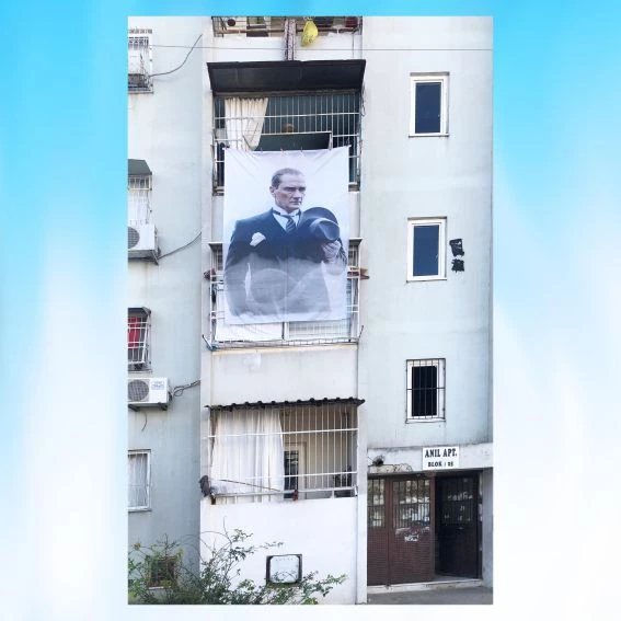 ATATÜRK RESMİ 300X200 cm - Resim 2
