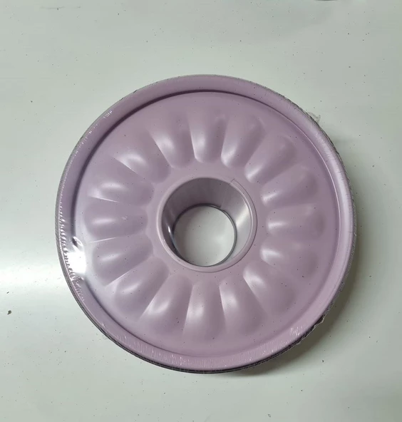 Tantitoni Renkli Kelepçeli Tüplü Kek Kalıbı 26cm Lila ürün görseli 1