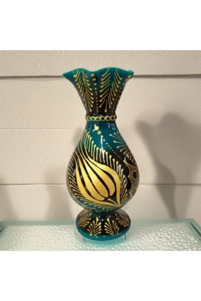 Çini Marul Vazo 30 cm - Resim 2