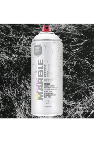 Montana Marble Effect Mermer Efekti Sprey Boya Beyaz 400 ml ürün görseli 1