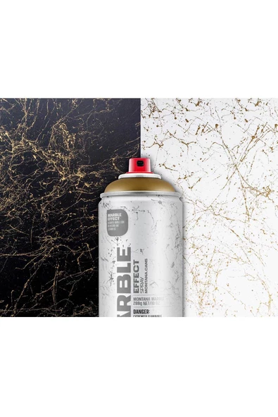Montana Marble Effect Mermer Efekti Sprey Boya Altın 400 ml GOLD ürün görseli 1