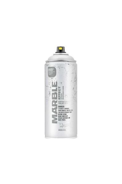 Effect Mermer Efekti Sprey Boya 400ml Silver - Resim 2