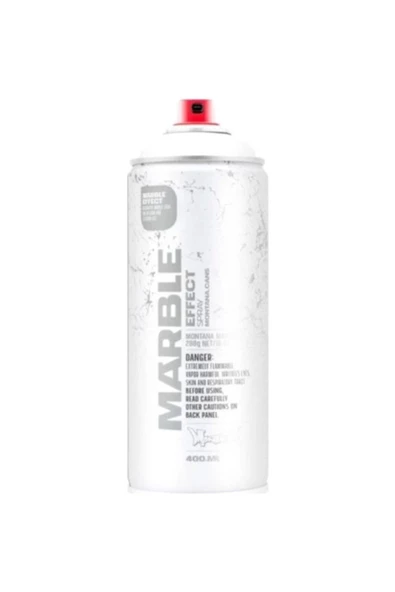 Marble Effect Mermer Efekti Sprey Boya 400 Ml. Beyaz ürün görseli 1