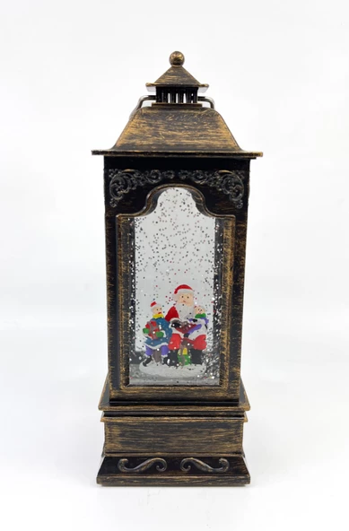 Işıklı ve Müzikli Kar Küresi - Noel Baba ve Çocuklar ürün görseli 1