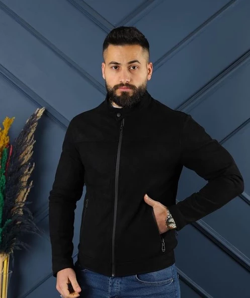 Rayyen Fashion Baharlık Süet Ceket ürün görseli 1