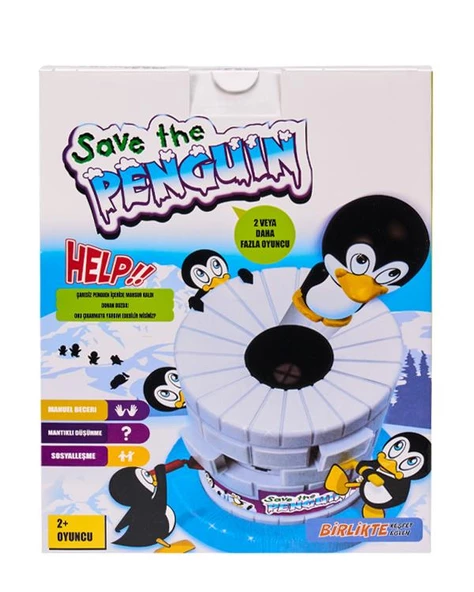 Dostoys Save The Penguin Kutu Oyunu ürün görseli 1