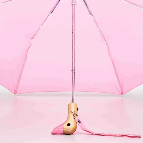 Original Duckhead Duck Kompakt Şemsiye - Pembe - Resim 6