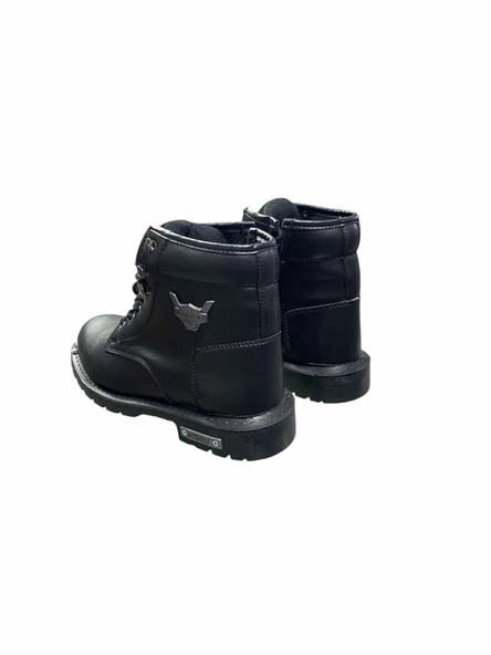 Motor Steyle Fermuarlı Polarlı Unisex Bot - Resim 3