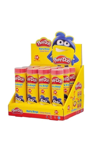 Play Doh 24 Renk Boya Kalemi Tüp ürün görseli 1