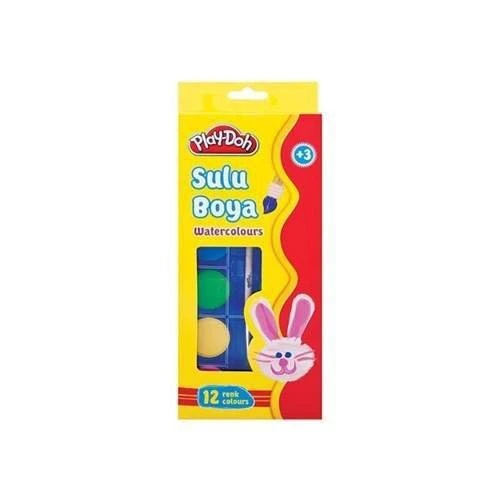 Play-Doh Suluboya 12 Renk Küçük Su002 ürün görseli 1