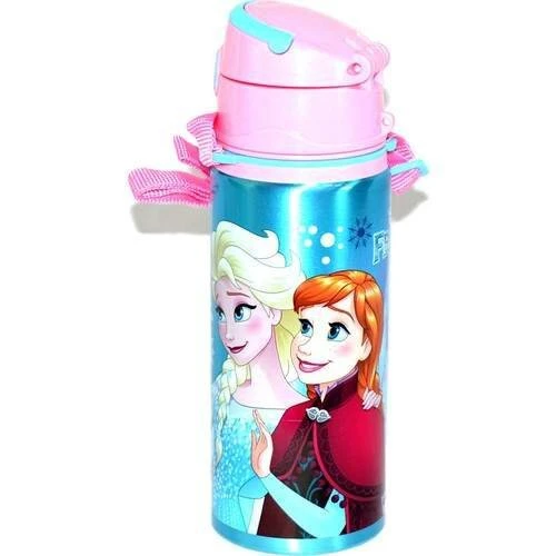 Hakan Çanta Frozen Pipetli Okul Suluğu Çelik Matara 97826 Orjinal ürün görseli 1