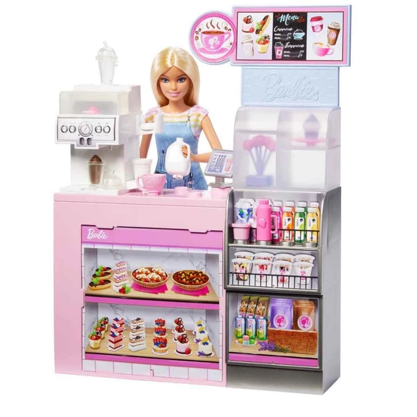 Barbie Coffee Shop HXN94 - Resim 4