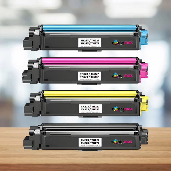 Brother DCP-L3550CDW Muadil Toner Set /Brother TN273 / TN277 Set Toner ürün görseli 1