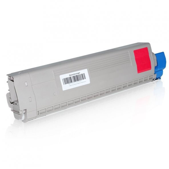 Oki C822 Muadil Toner Kırmızı 44844626 - Resim 5