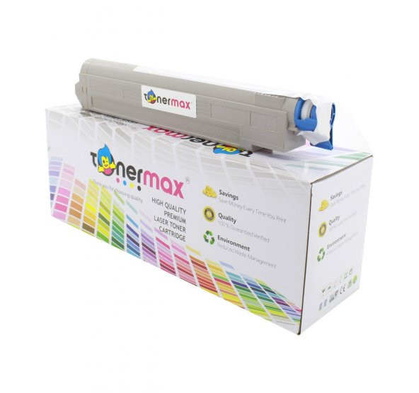 OKI 43837136 / C9655 Muadil Toner Siyah - Resim 3