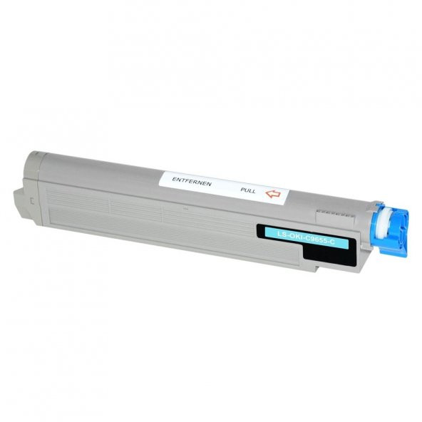 OKI 43837135 / C9655 Muadil Toner Mavi ürün görseli 1