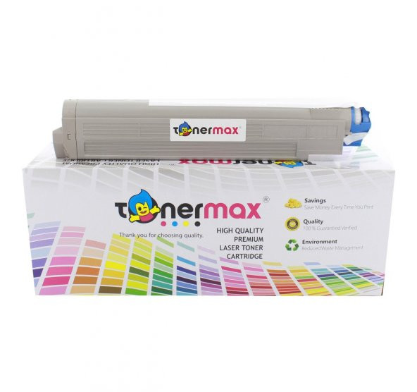 OKI 43837136 / C9655 Muadil Toner Siyah - Resim 7