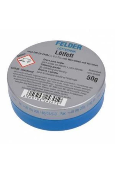 Felder Lötfett Lehim Pastası 50gr ürün görseli 1